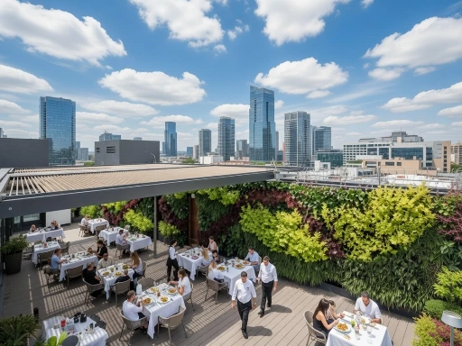 Jardines Verticales en Restaurantes